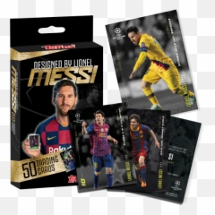 Lionel Messi Designed Set - Topps Designed By Messi Png,Messi Transparent