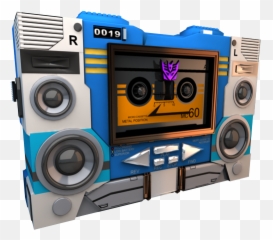 Transformers Soundwave Tape Side Icon - Boombox png