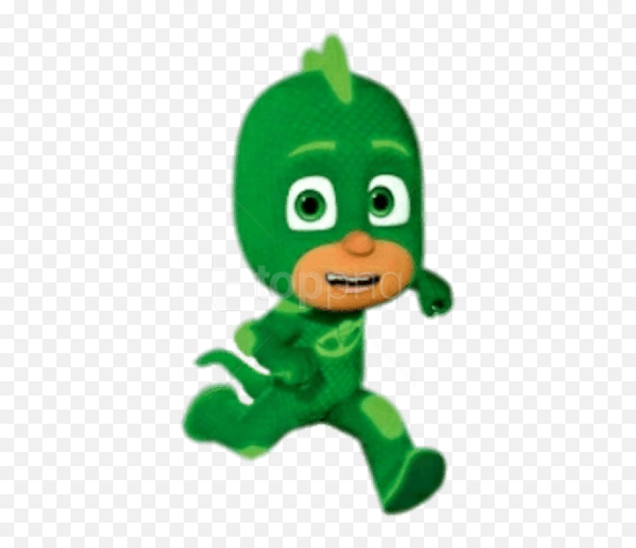 Download Hd Free Png Pj Masks Gekko Running Clipart - Gekko Pj Mask Characters,Running Clipart Png