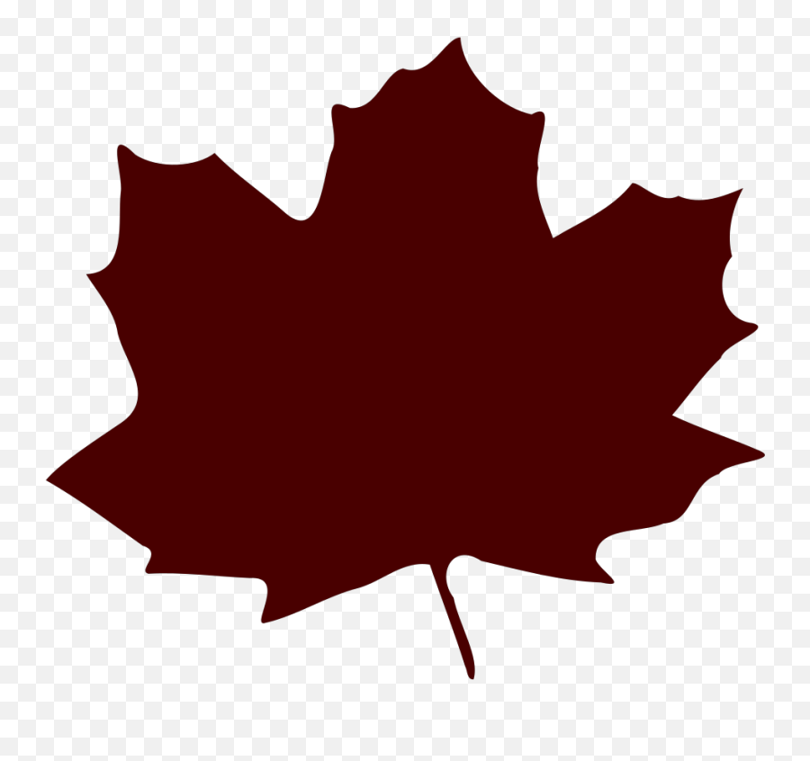 Dark Brown Leaf Png Svg Clip Art For Web - Download Clip Leaf Cartoon Clipart,Canada Leaf Png