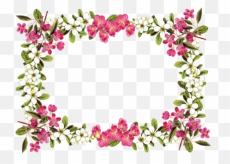 Flower Arrangement Clipart - Transparent Background Flower Frame Png,Wedding Flowers Png