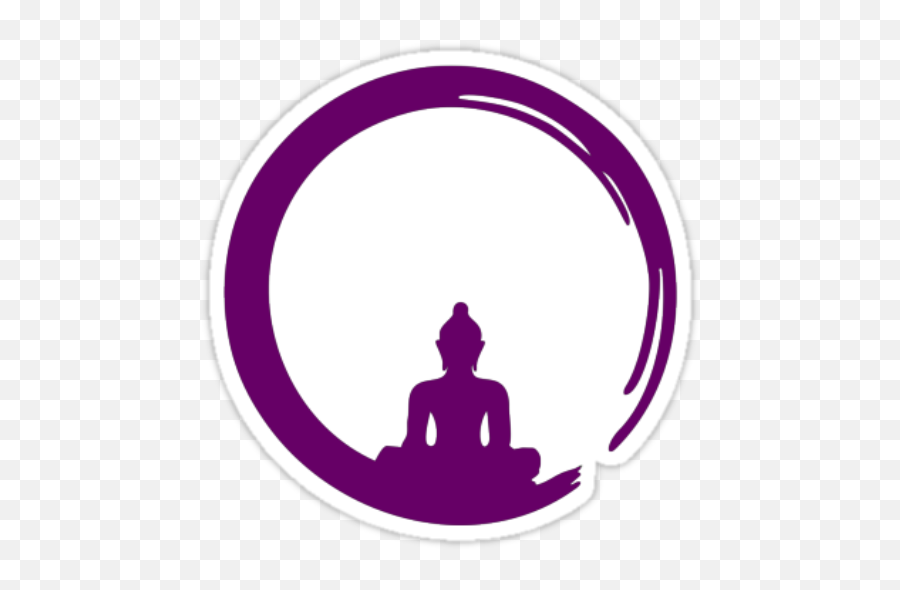 Cropped - Zencirclebuddhapng U2013 Meditationwtf Buddha Logo,Wtf Png