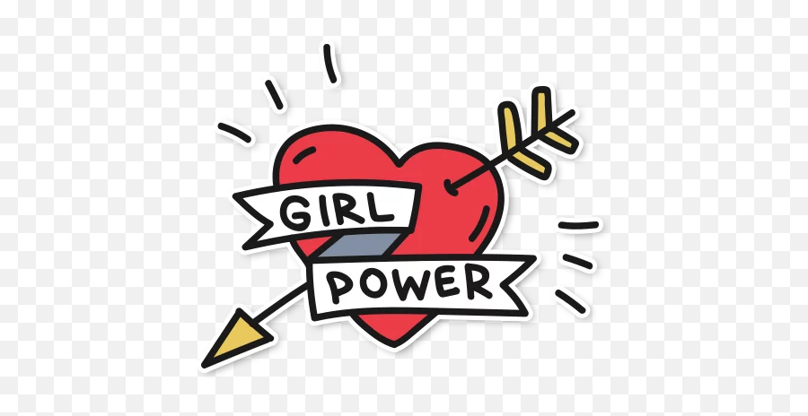 Telegram Sticker 1 From Collection Kudago Girl Power Png Superwoman Logo