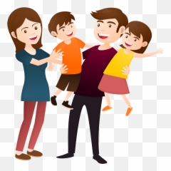 Happy Person Png Transparent Free - Family Clipart Background