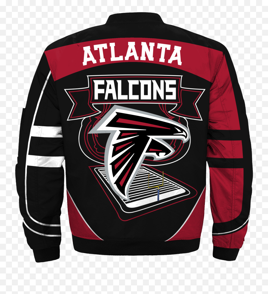 Atlanta Falcons Bomber Jacket Nfl Apparel - Atlanta Falcons Camo Png,Atlanta Falcons Png
