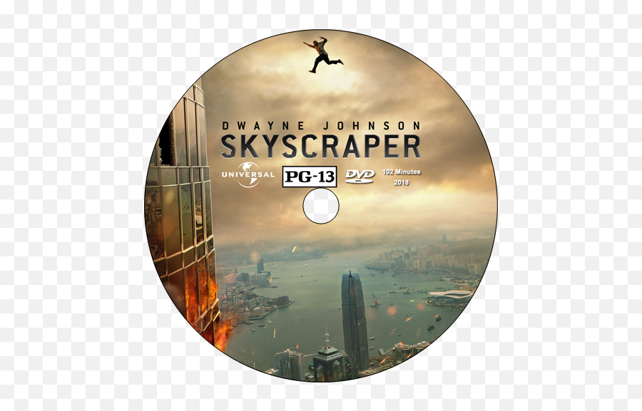 Skyscraper Disc Label - Dwayne Johnson Skyscraper Memes Png,Skyscraper Png