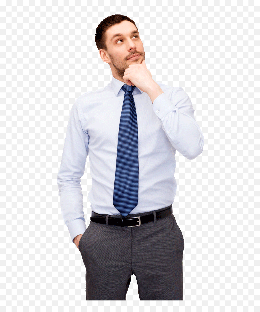 Thinking Transparent Png - Man Thinking Png,Business Man Png