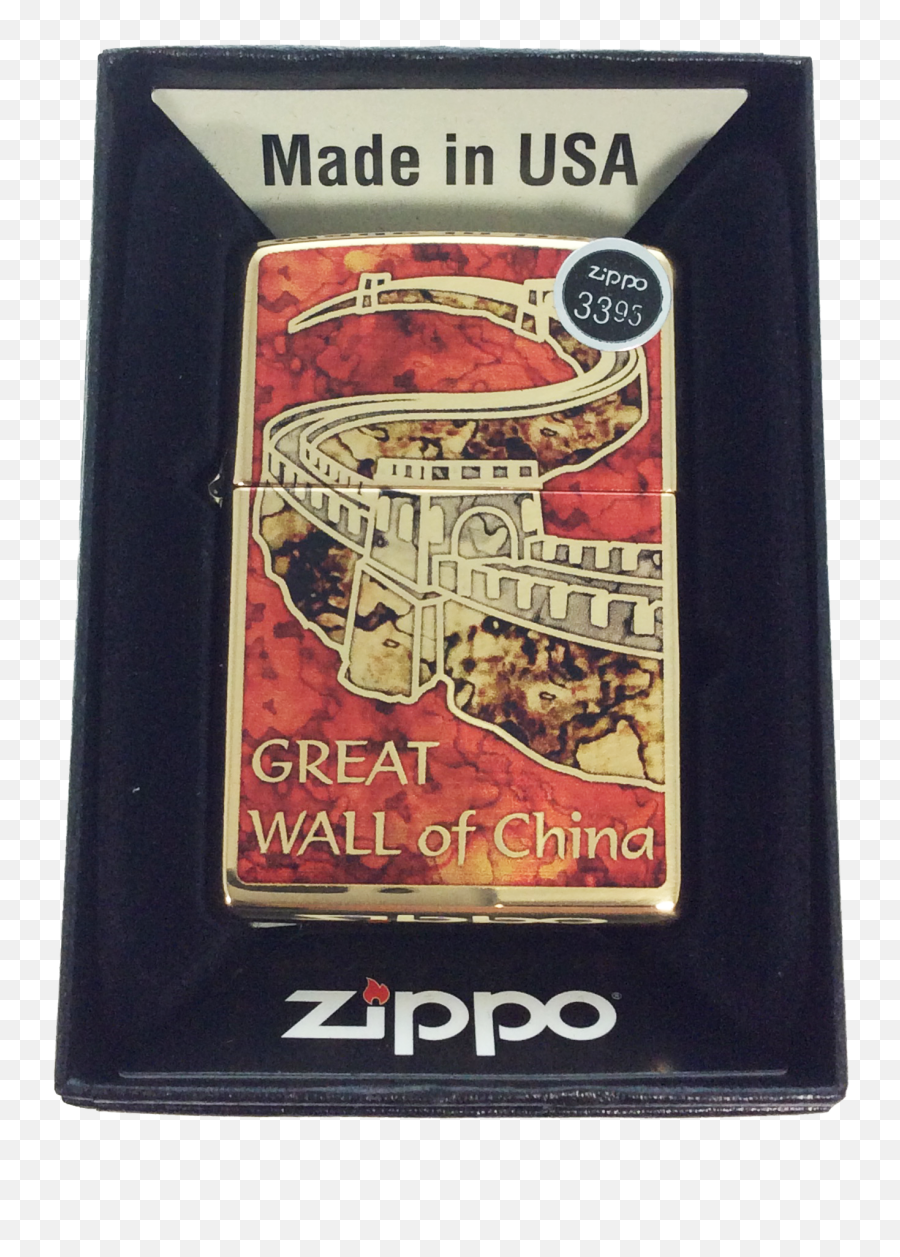 Zippo Great Wall Of China - Maneki Neko Lighter Png,Great Wall Of China Png