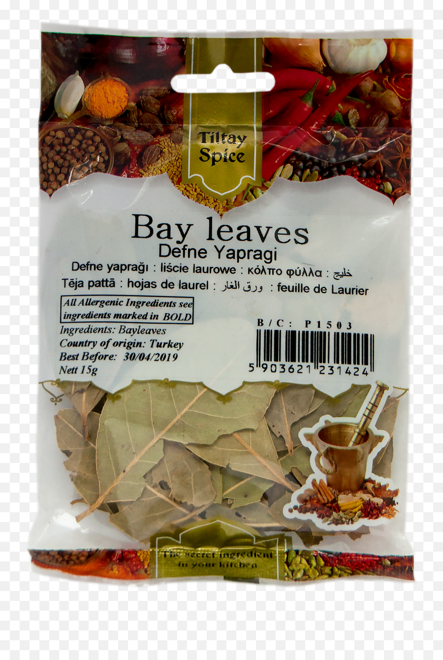 Tiltay Spice Bay Leaves - Bay Leaves Spice Png,Laurel Leaves Png