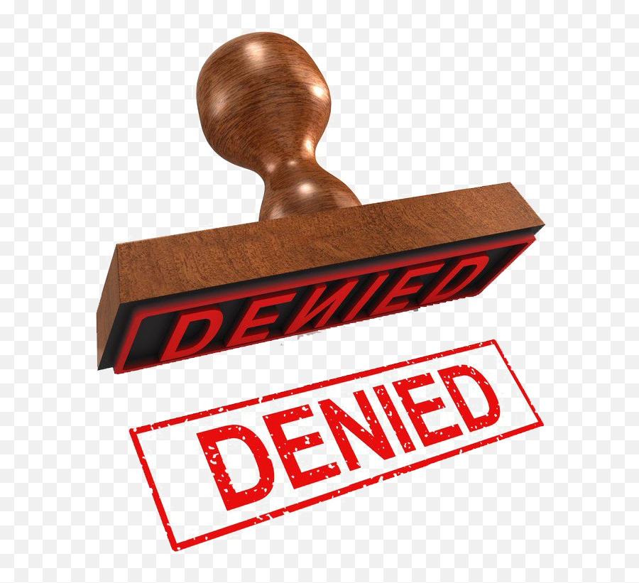 Denied Png Free Image Download - Stamp Seal,Denied Png