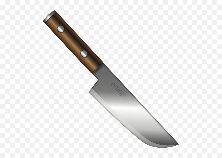 Kitchen Knife - Hunting Knife Png,Knife Emoji Png