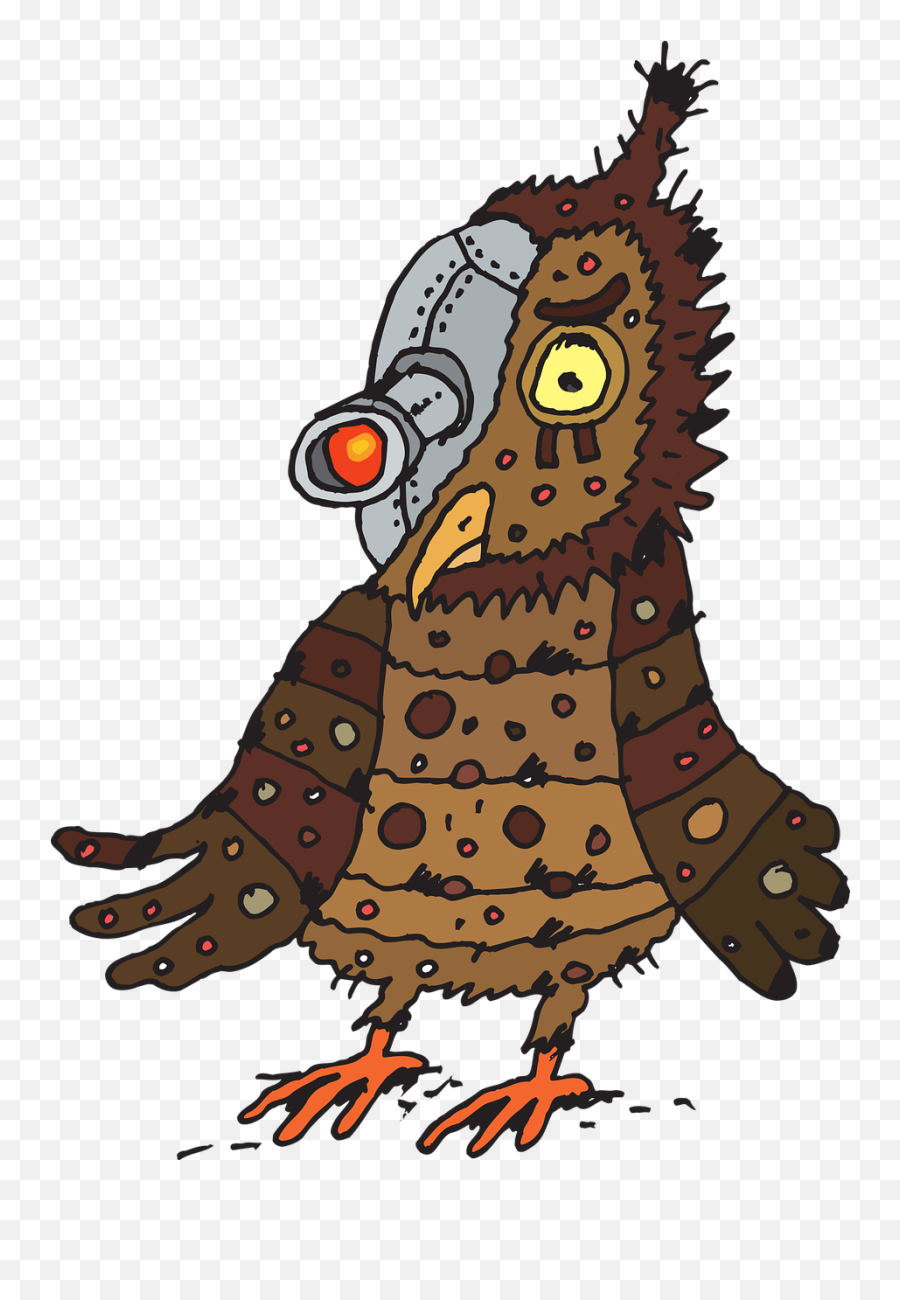 Owl Terminator Bird - Free Vector Graphic On Pixabay Owl Terminator Png,Terminator Png