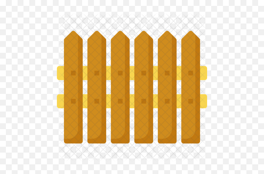 Fence Icon - Wood Png,Wood Fence Png