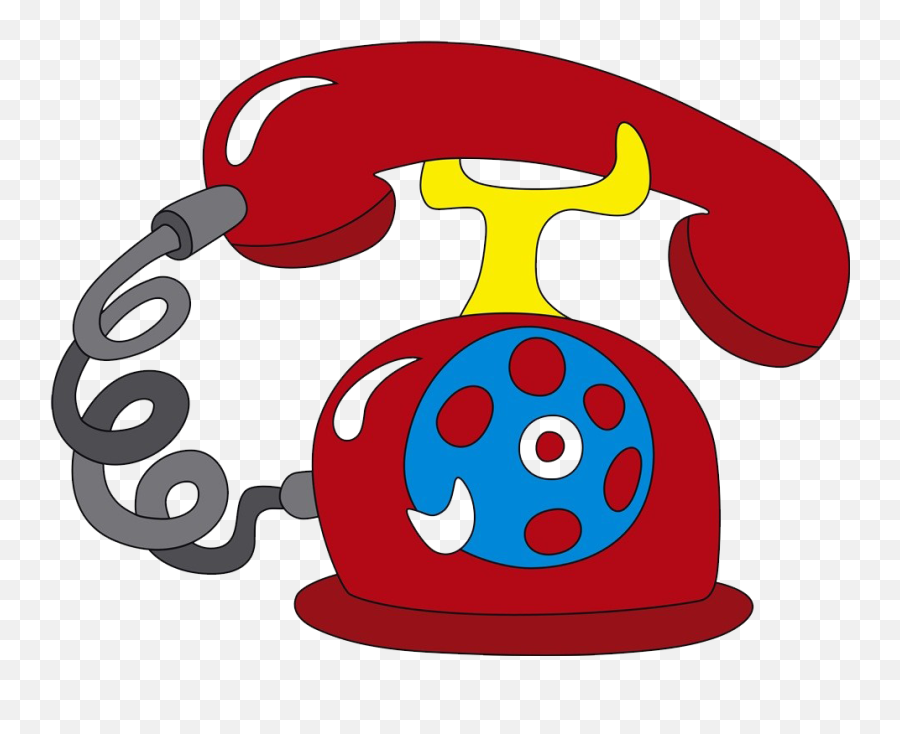 Cell Phone Icon Png - Telephone Rotary Dial Mobile Phone Icons Phone Cartoon Png,Telephone Transparent