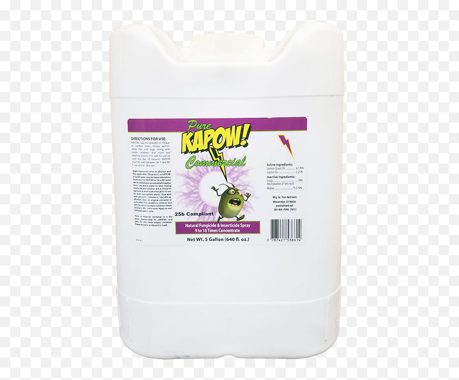 Pure Kapow Commercial 5 Gallon - Makes 95 Gallons Png,Kapow Png