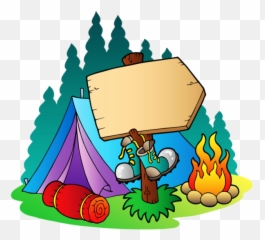 Etiquettes Scraps Png Pancarte - Camping Clipart For Kids,Camping Png