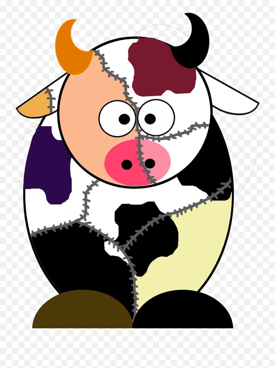 Cartoon Dead Cow Clipart Png Download - Dead Cow Clip Art Dead Cow Clipart,Cow Clipart Png
