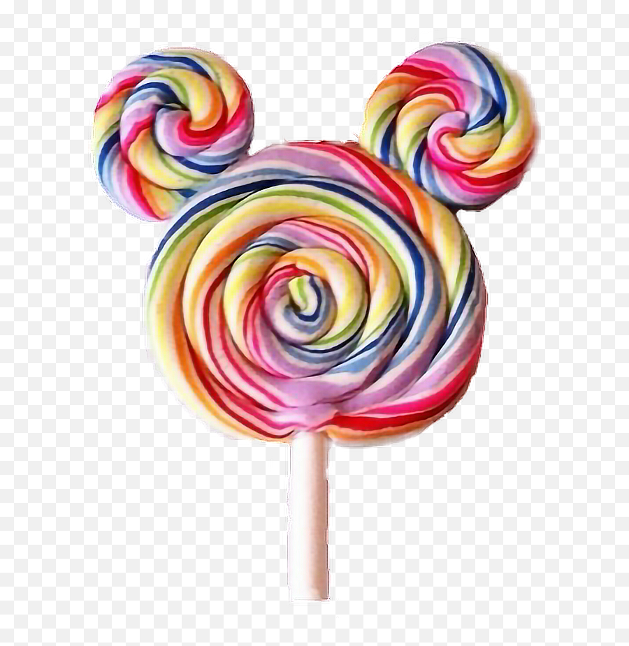 Rainbow Lollipop Png - Lollipop Candy Rainbow Mickey Clipart Cute Lollipop,Lollipop Transparent Background