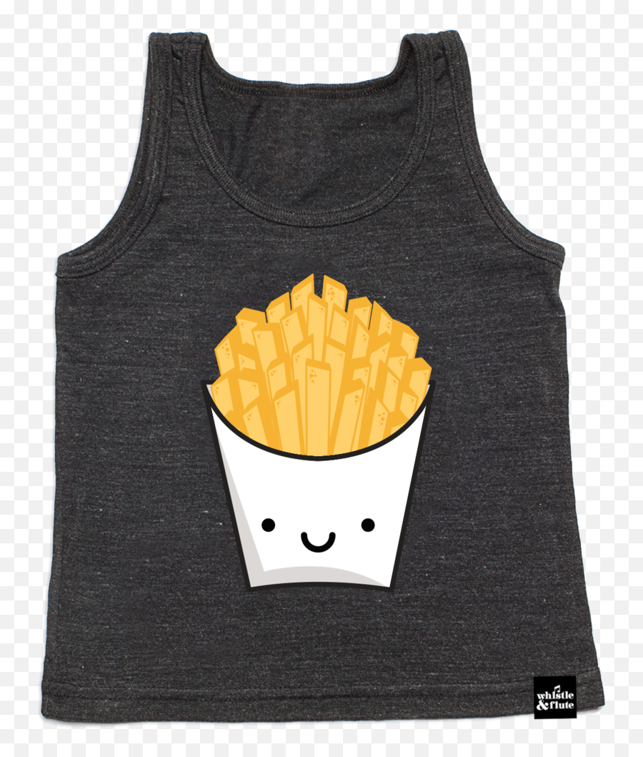 Kawaii French Fries Tank - Potato Chip Png,French Fries Transparent