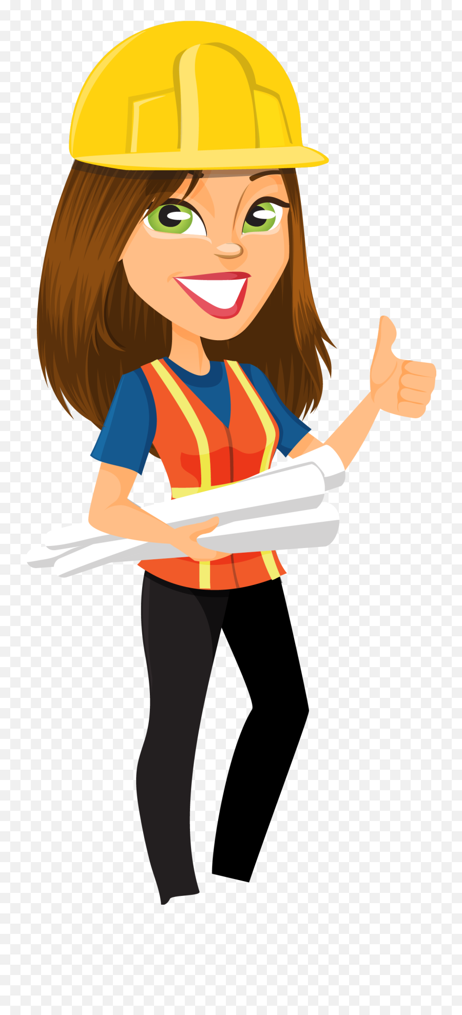Engineer Png Transparent Images Mart - Female Construction Worker Clipart,Arm Transparent