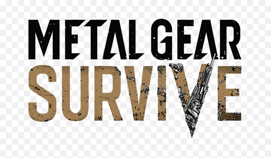 Metal Gear Survive - Metal Gear Survive Title Png,Metal Gear Solid Exclamation Png