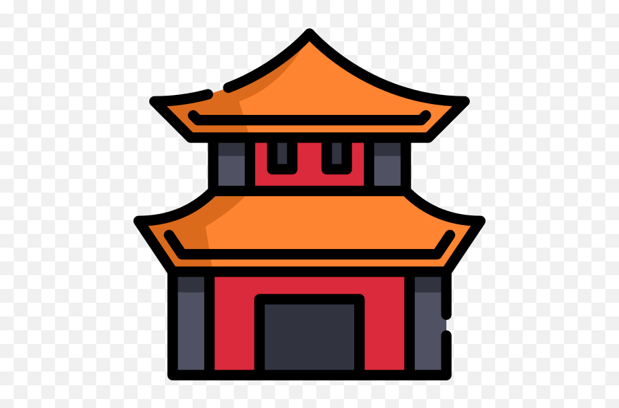 Free Icon Download Chinese House - Chinese House Icon Png,Chinese Png