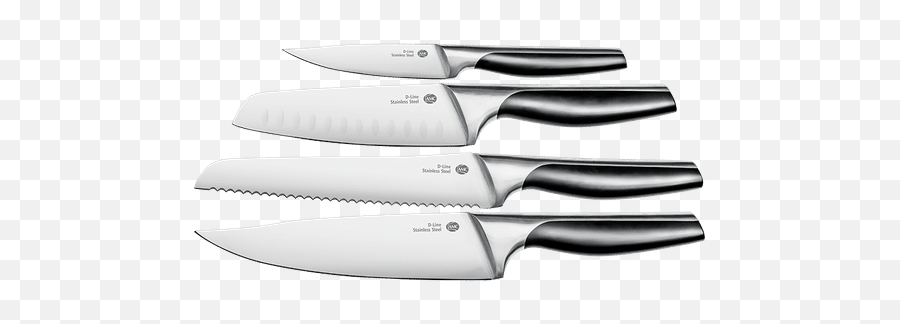 Knife Set 4 - Pieces Dline Amc Solid Png,Knives Png