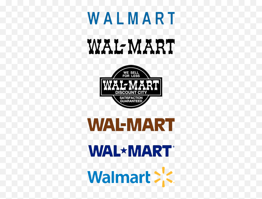 Good Bye Wal - Walmart Logo Through The Years Png,Walmart Logo Png