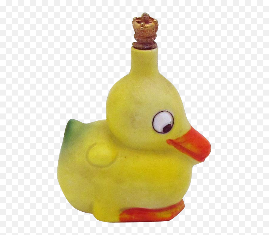 Download Vintage Googly Eye Duck German Crown Top Figural Png Eyes Transparent Background