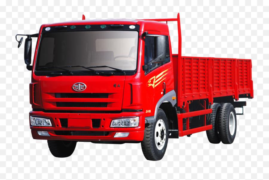 Cargo Truck Clipart Transparent - Faw J5m Png,Red Truck Png