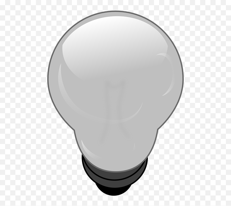 Bulb Light Electricity - Free Vector Graphic On Pixabay Incandescent Light Bulb Png,Light Bulb Clipart Png