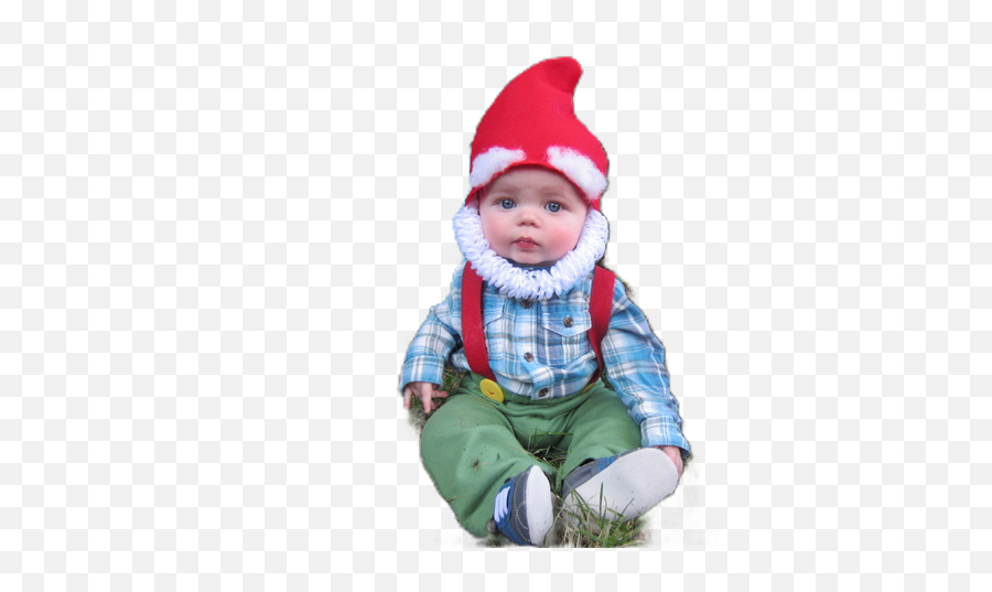 Who Would Resist A Cute Gnome Baby - Unique Kids Halloween Costumes Png,Gnome Child Png
