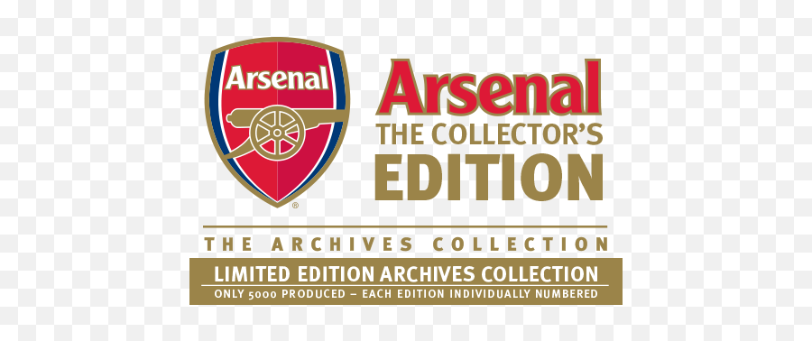 Arsenal The Collectors Edition - Arsenal Letters Png,Arsenal Fc Logo