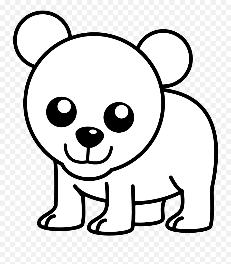 Panda Express Logo Black And White - Clip Art Polar Bear Cub Coloring Pages Png,Panda Express Logo Png