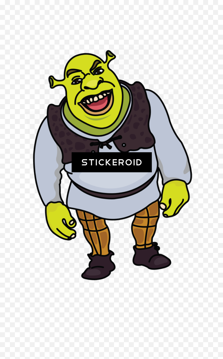 Shrek - Shrek Snapchat Drawing Clipart Full Size Clipart Shrek Drawn Png,Donkey Shrek Png