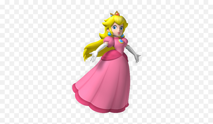 Download Mario One Of The Most Popular Video Game - New Super Mario Bros U Peach Png,Video Game Character Png