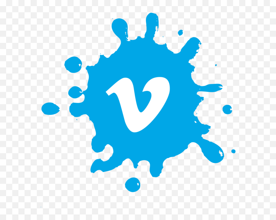 Vimeo Splash Logo Png Image Free - Instagram Splash Logo Png,Vimeo Logo Png