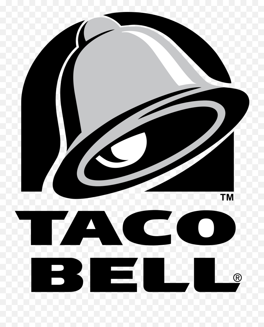 White Png - White Taco Bell Logo,Taco Bell Logo Png