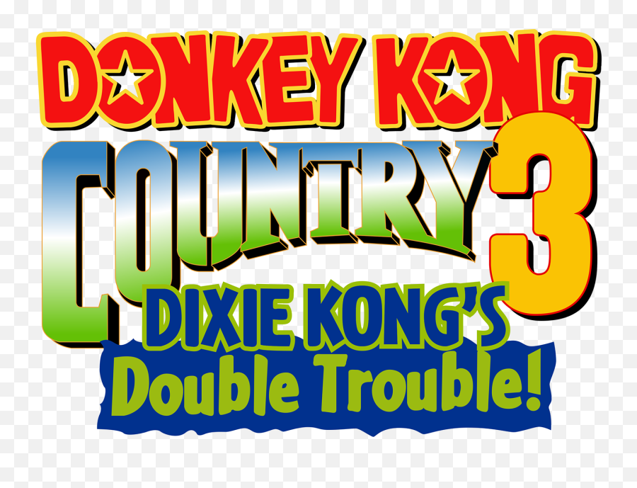 Dixie Kongs - Donkey Kong Country 3 Logo Vector Png,Donkey Kong Country Logo