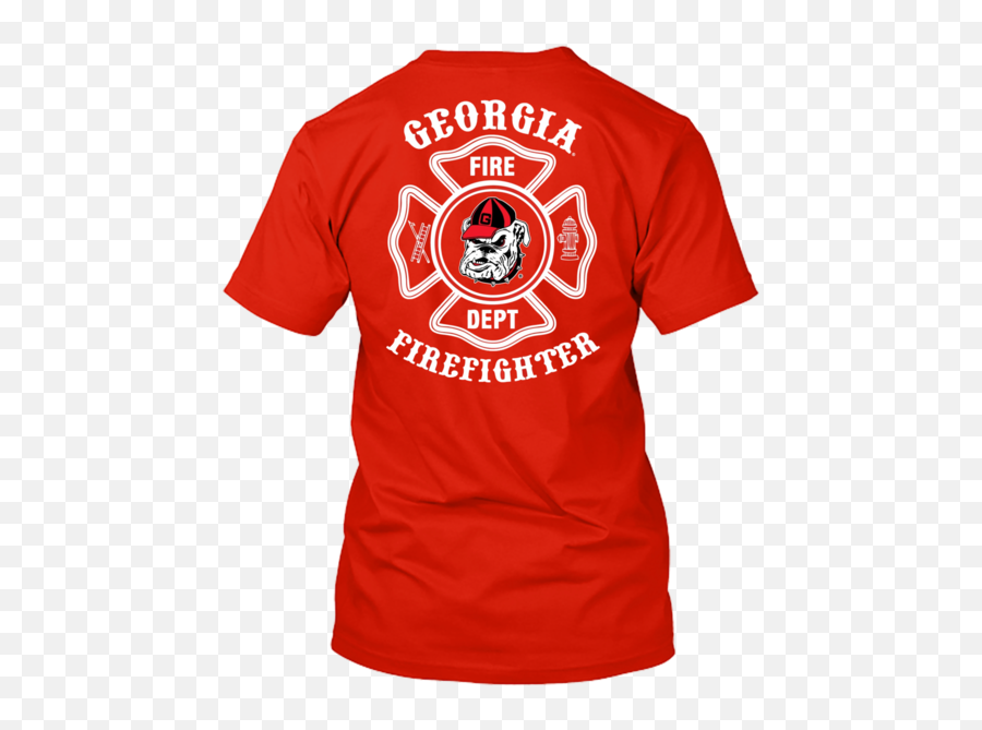 Download Georgia Bulldogs Firefighter Tshirt Funny T Shirt Design For The Name Sandra Png Free Transparent Png Images Pngaaa Com - roblox firefighter shirt