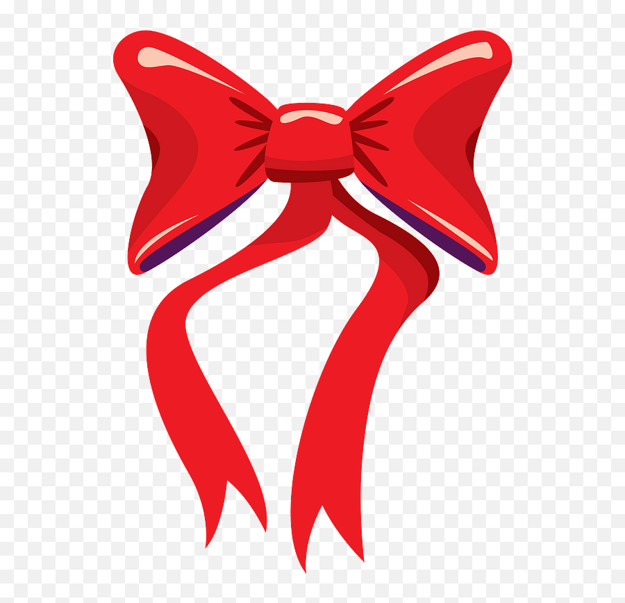 Red Christmas Bow Clipart Free Download Transparent Png - Illustrator Bow Vector,Transparent Christmas Bow