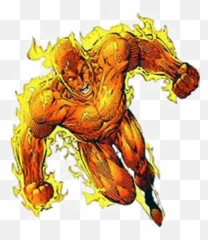 Human Torch Png Pic Arts - Fantastic Four Human Torch Comic,Torch Png