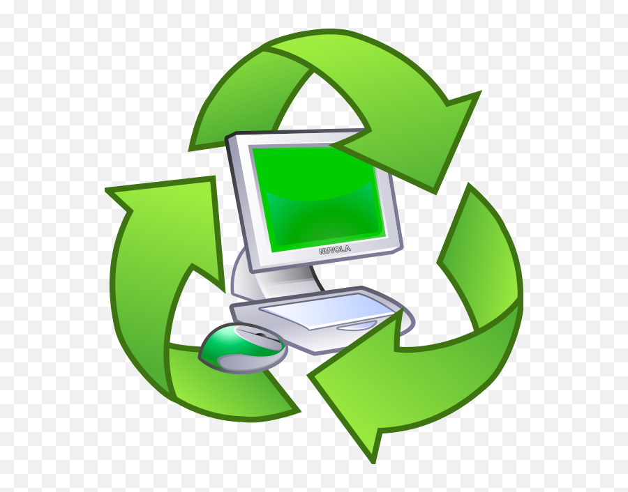 Repurposing Your Old Pc - Recycle Clip Art Png,Old Computer Png