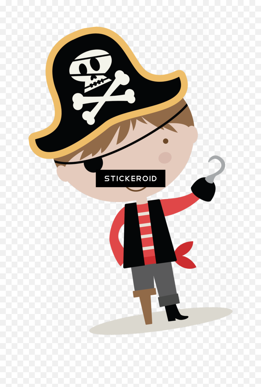 Pirate Flag People - Pirate Png Clipart Transparent Png Transparent Background Pirate Clipart,Pirate Transparent