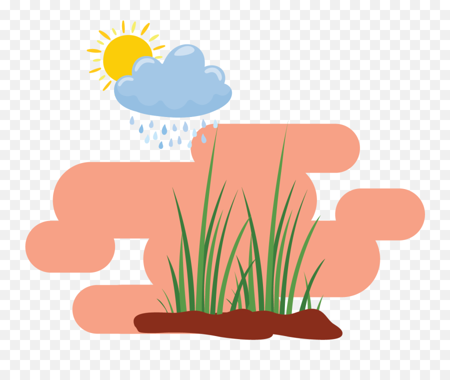 Spring Grass Flat Icon Design - Language Png,Flat Icon Designs
