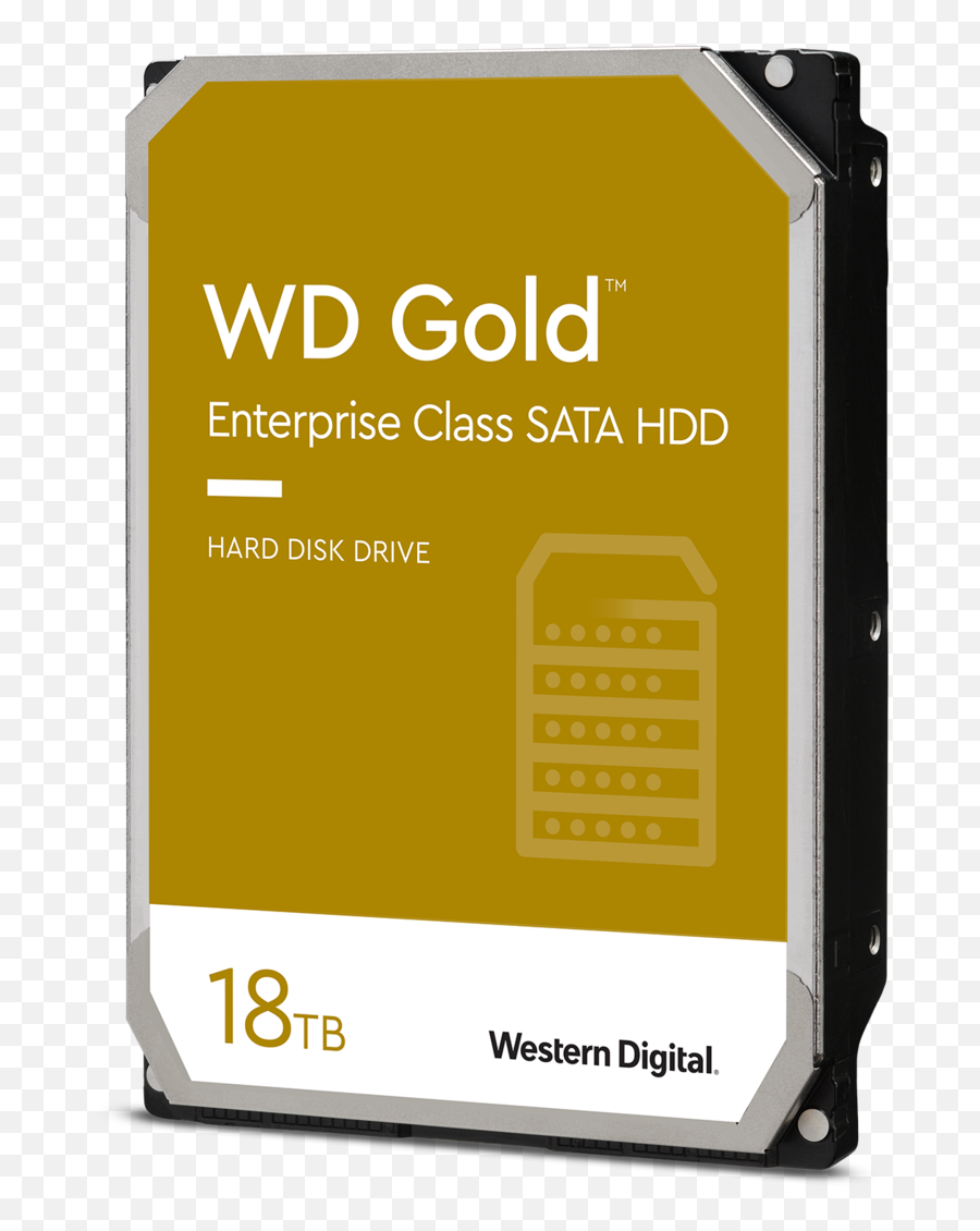 Wd Gold 18tb Enterprise Class Hard Disk Drive - 7200 Rpm Class Sata 6gbs 512mb Cache 35 Inch Wd181kryz Oem Hdd Wd Gold 12tb Png,Win 8.1 Hard Drive Icon Changed