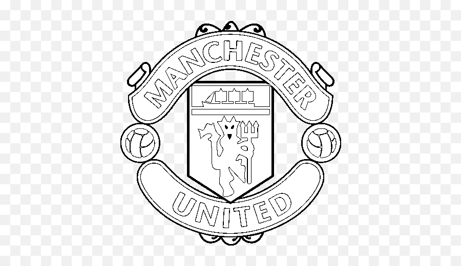 United White Logo - Logodix Logo Png Manchester United White,Man United Logo
