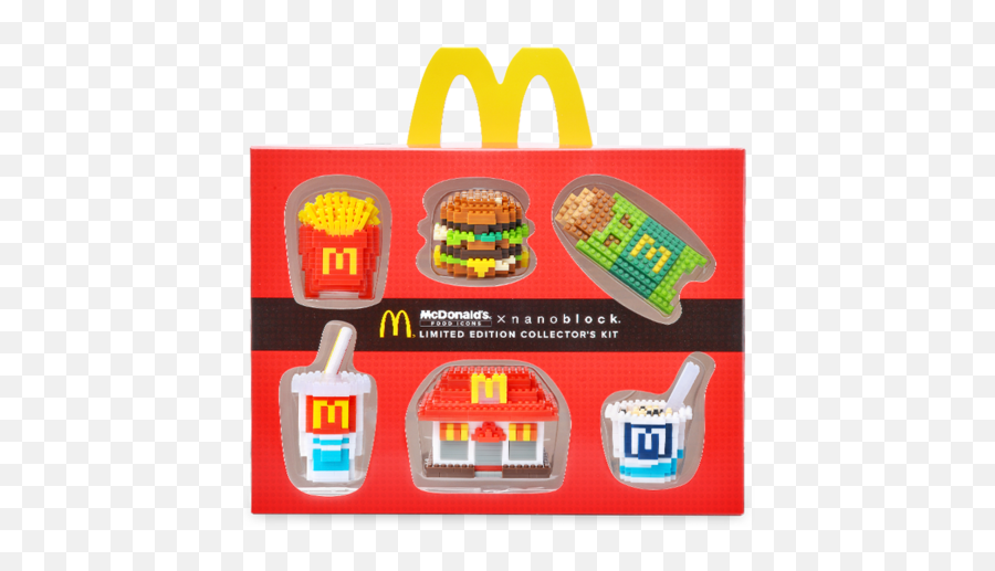 Download Mcdonaldu0027s X Nanoblock Food Icons Complete Set - Food Icons X Nanoblock Png,Mcdonald's Icon