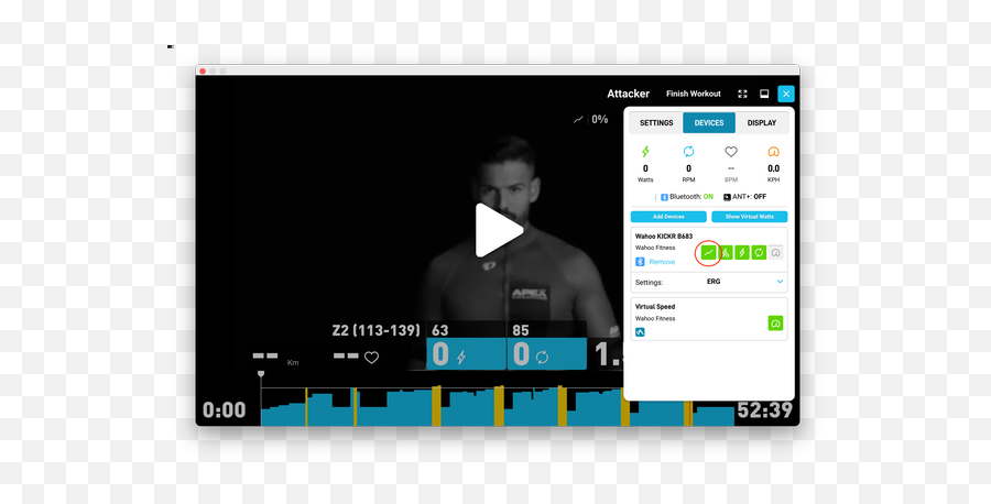 Using The Kickr Climb With Systm U2013 Wahoo Fitness Support - Wahoo Systm Set Up Ant Png,Knight Rider Icon