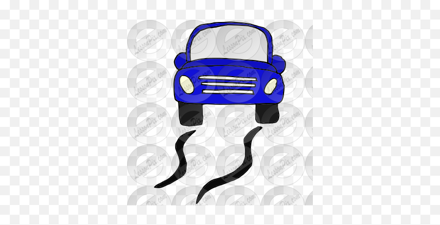 Skid Picture For Classroom Therapy Use - Great Skid Clipart Automotive Decal Png,Slippery Icon